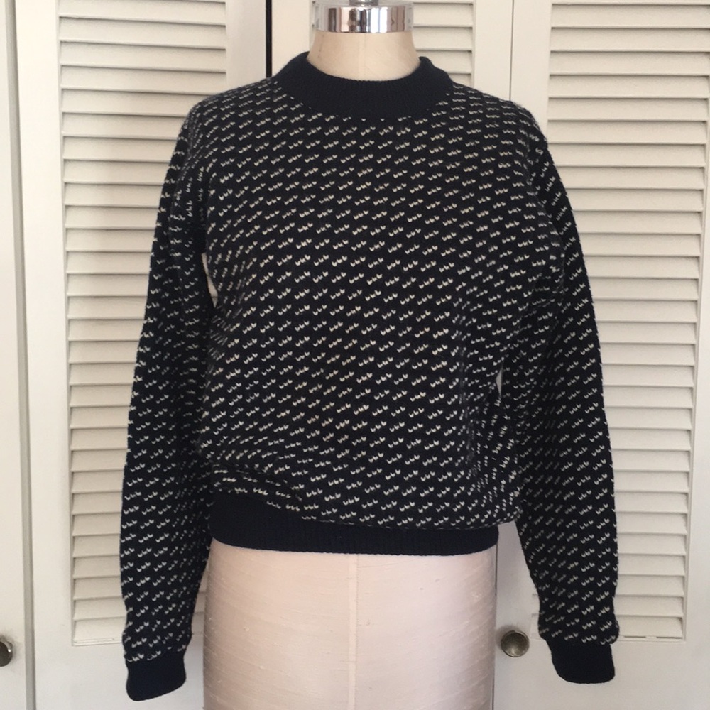 70s vintage LL Bean classic wool sweater